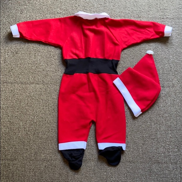 Baby my first Christmas fleece one piece - Picture 2 of 3